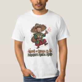 Camiseta Ritmo de Djemaa El-Fna Marrakech Mono Musical