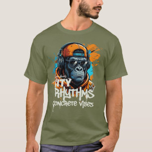 Camiseta Ritmos de Ciudad – Ritmos Urbanos y Vibraciones de