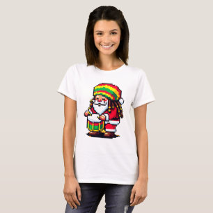 Camiseta Ritmos de reggae con Santa - Golpe de Navidad