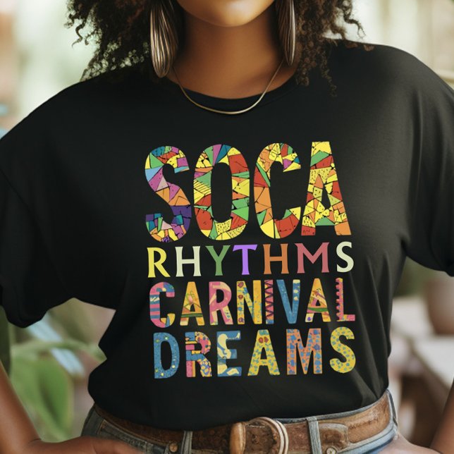 Camiseta Ritmos de soca y sueños de carnaval, Carnaval de T (Subido por el creador)
