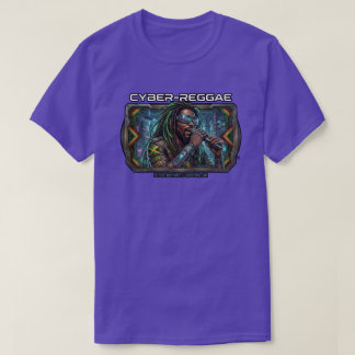 Camiseta Ritmos Futuros de Reggae Cibernético Kingston Jama