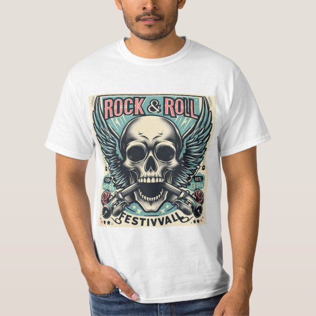 Camiseta Ritmos rebeldes: desencadena el ritmo (Anverso)
