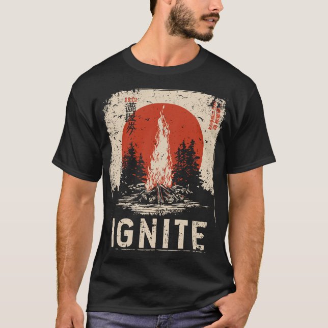 Camiseta Ritual de chispa: Enciende el pensamiento (Anverso)
