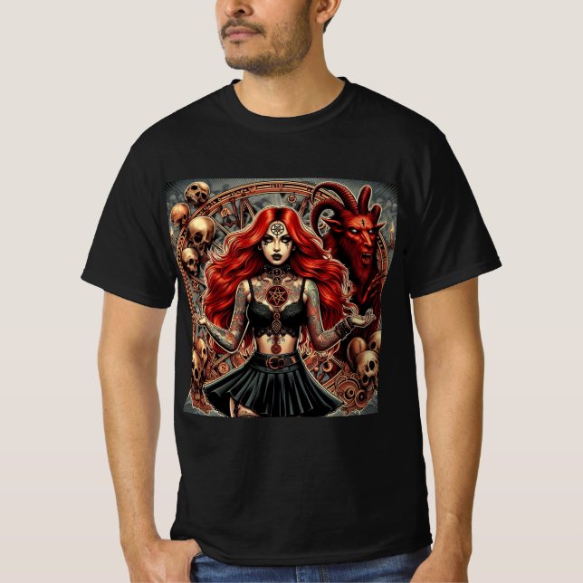 Camiseta Ritual de la Oscuridad (Anverso)