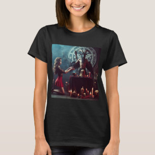 Camiseta Ritual de Sombras: El Encuentro con lo Oculto