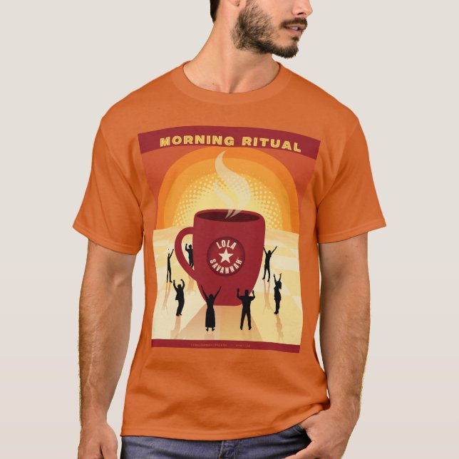 Camiseta Ritual matutino (Anverso)