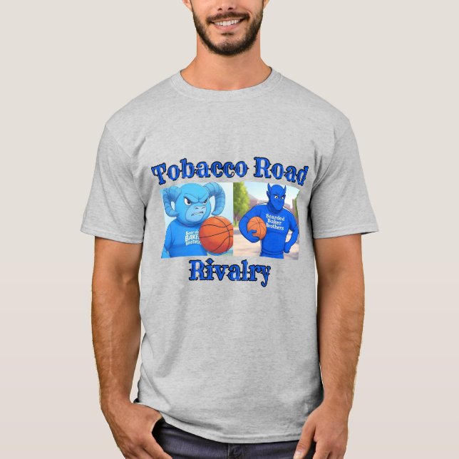 Camiseta Rivalidad de la ruta del tabaco (Anverso)