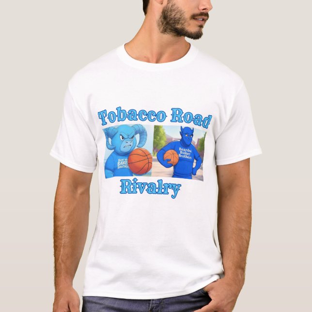 Camiseta Rivalidad de la ruta del tabaco (Anverso)