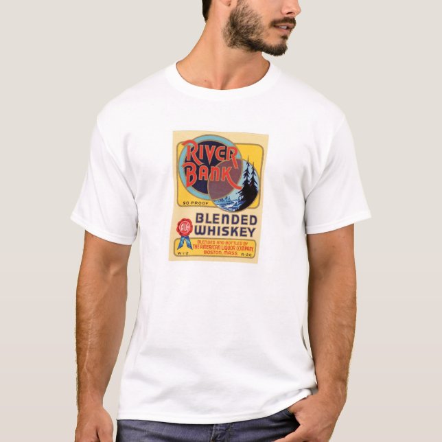 Camiseta River Bank Blended Whiskey (Anverso)