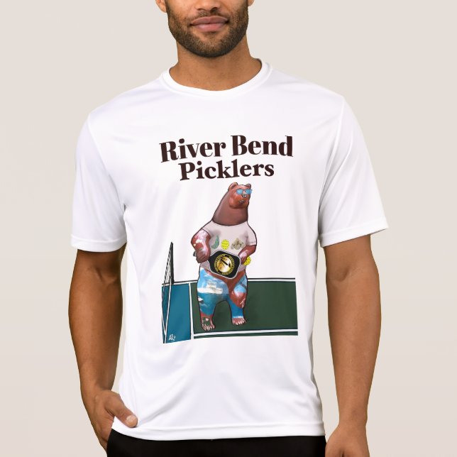 Camiseta River Bend Picklers pickleball new bern (Anverso)