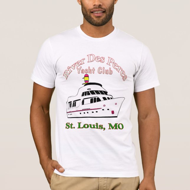 Camiseta River Des Peres Yacht Club T-Shirt (Anverso)
