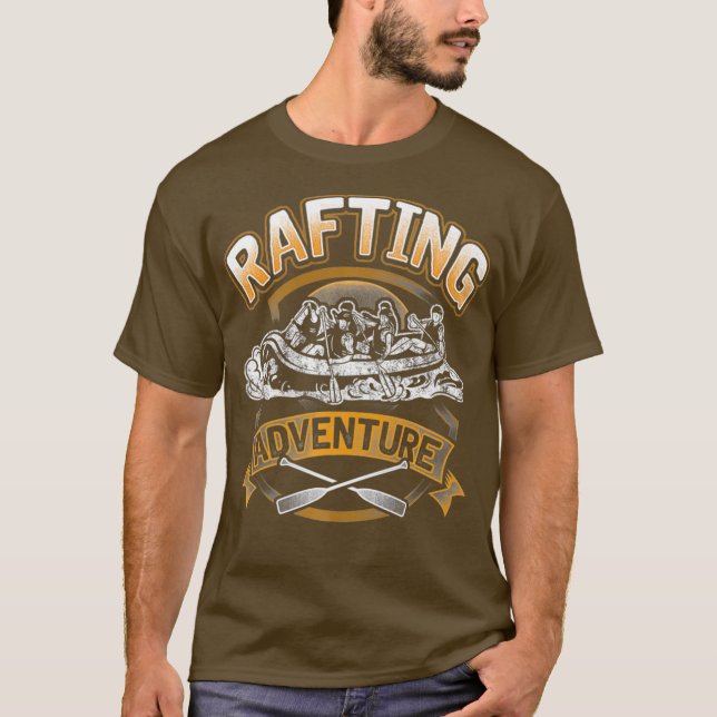 Camiseta River Rafting Whitewater Adventure Paddle Team (Anverso)