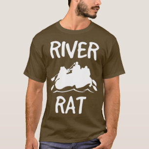Camiseta River Rat Whitewater Rafting Paddle Raft Gift