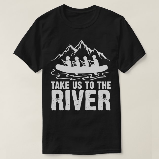 Camiseta River Trips Rafting Tour Aventura Deportiva (Diseño del anverso)