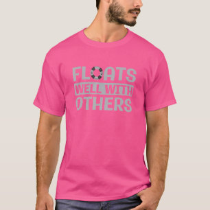 Camiseta River Tubing flota bien con otros
