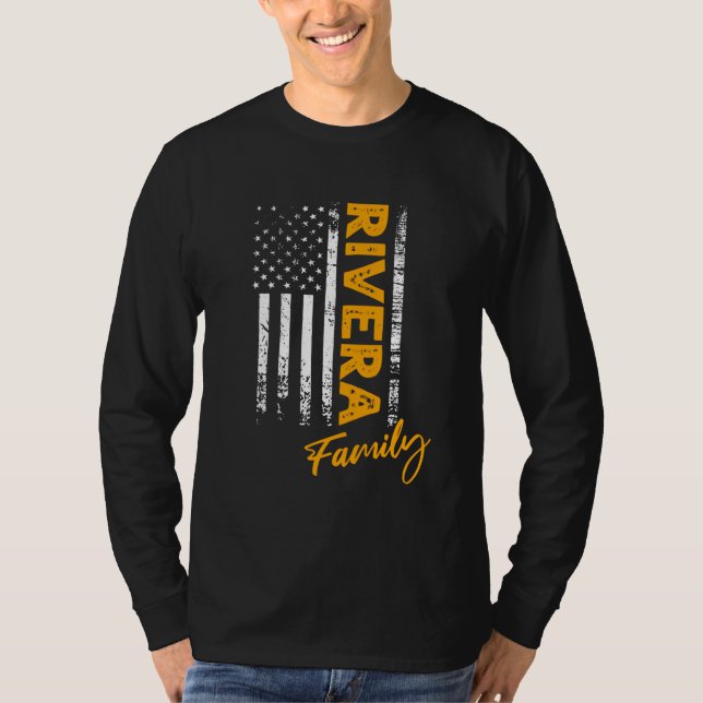 Camiseta Rivera Apellido Rivera Rivera Rivera (Anverso)