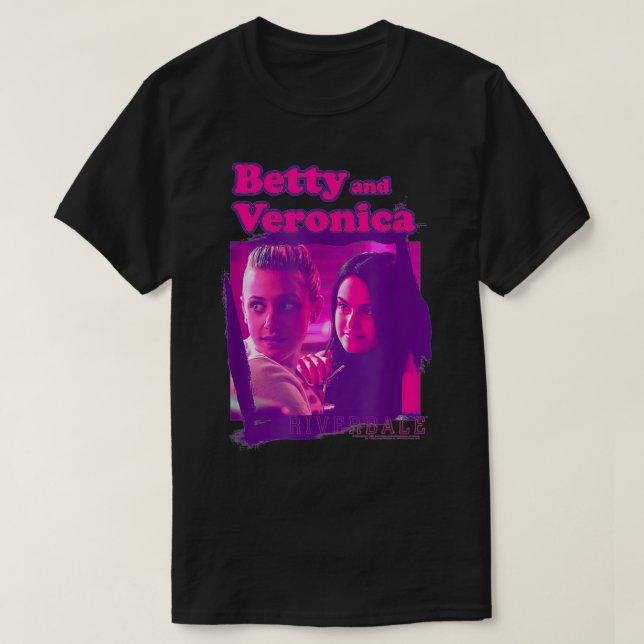 Camiseta Riverdale Betty y Veronica (Diseño del anverso)
