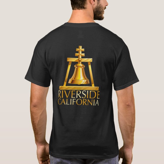 Camiseta Riverside California (Reverso)