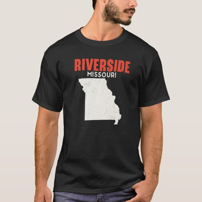 Camiseta Riverside Missouri EE.UU. Estados Unidos viajes Mi (Anverso)