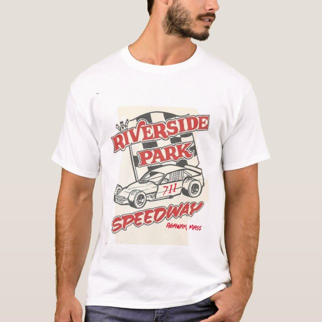 Camiseta Riverside Park Speedway Polverari RETRO 2 lado T (Anverso)