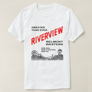 Camiseta Riverview Amusement Park, Chicago, IL 1904-1967