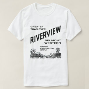 Camiseta Riverview Amusement Park, Chicago, IL 1904-1967