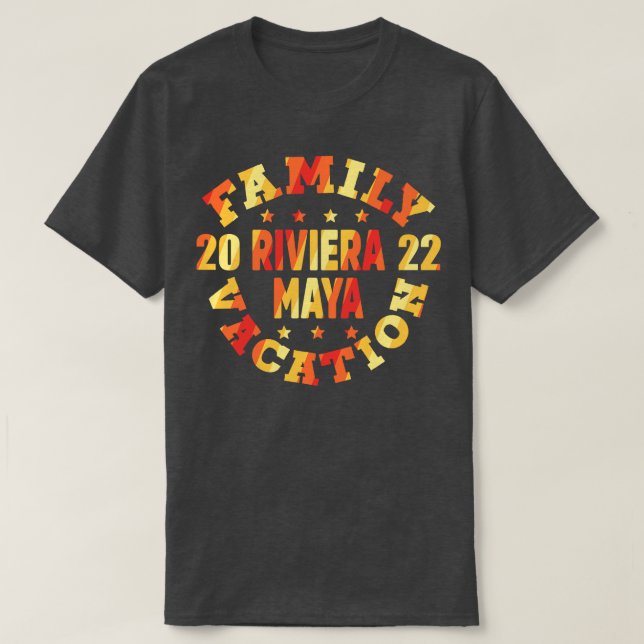 Camiseta Riviera Maya 2022 (Diseño del anverso)