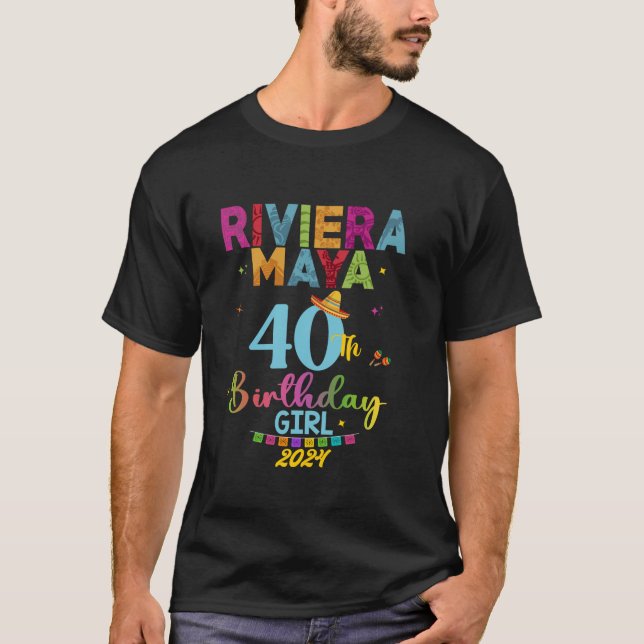 Camiseta Riviera Maya 50th Birthday Trip Cancún Vacay Mexic (Anverso)