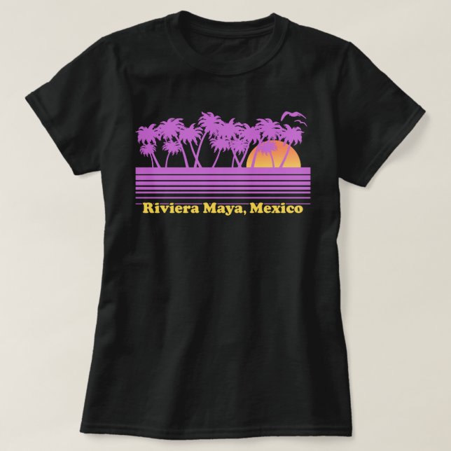 Camiseta Riviera Maya México (Diseño del anverso)