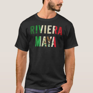 Camiseta Riviera Maya México Vacaciones de verano mexicanas