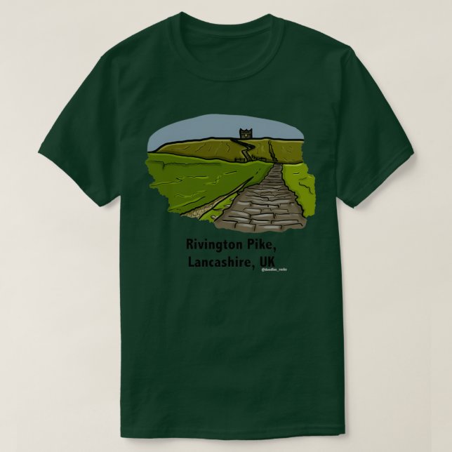 Camiseta Rivington Pike (Diseño del anverso)