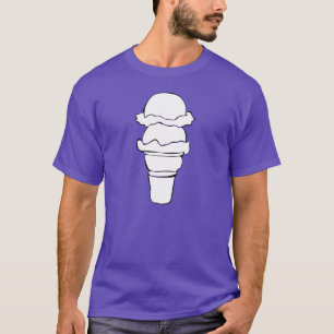 Camiseta rizos de helado