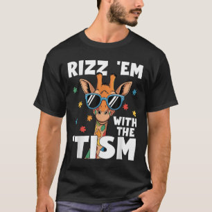 Camiseta Rizz Em Con El Autismo Del Tismo Giraffe Autismo G
