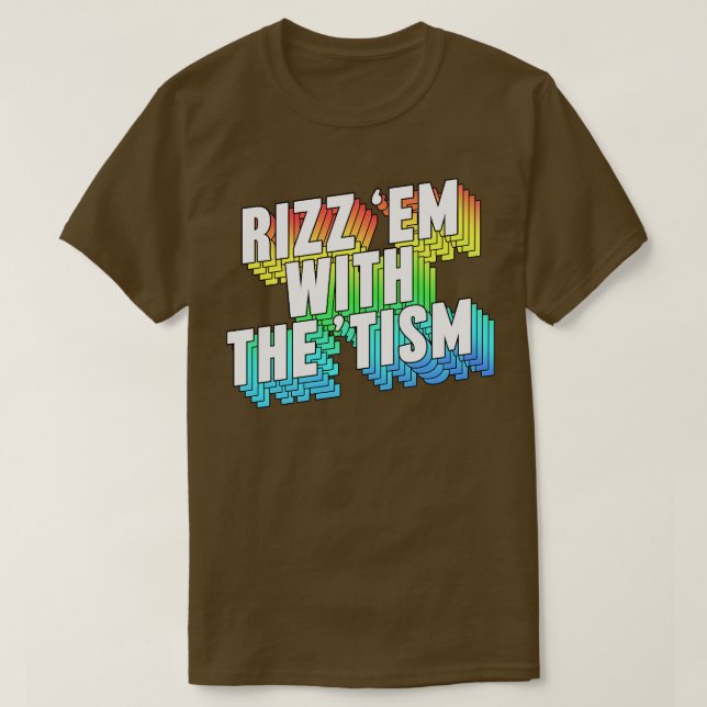 Camiseta Rizz Em Con El Tismo (Diseño del anverso)