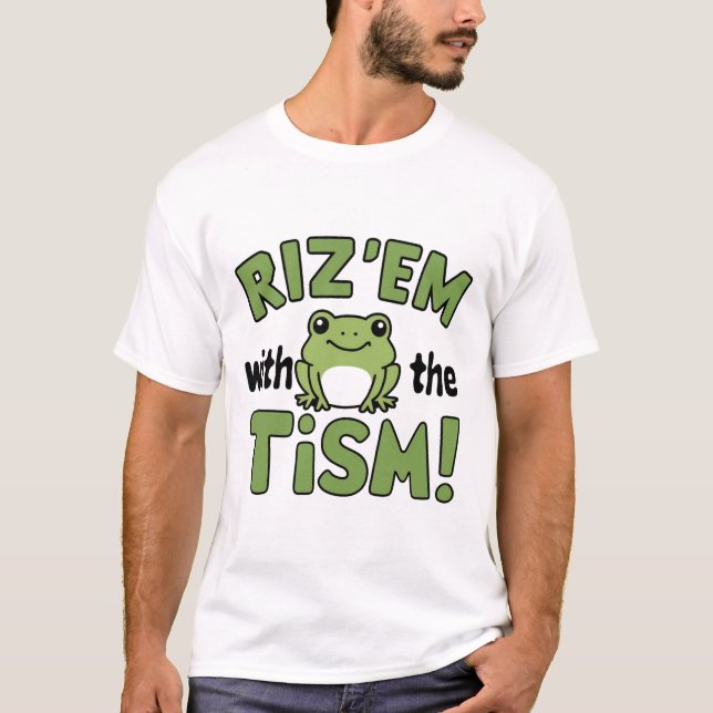Camiseta Rizz em con el tismo del autismo (Anverso)