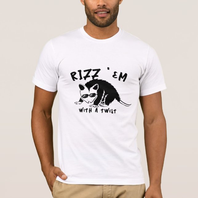 Camiseta Rizz Em con un giro - Divertido y gracioso (Anverso)