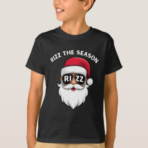 Camiseta Rizz La Temporada Santa Claus Rizzmas Riz Gracioso