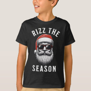 Camiseta Rizz La Temporada Tonto Navidad Divertido Santa Ho
