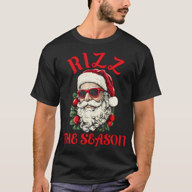 Camiseta Rizz The Season Funny Guay Santa Navidades Rizzler (Anverso)
