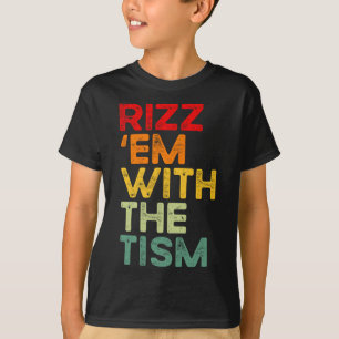 Camiseta Rízzalos Con El Tismo Divertido Conciencia del Aut