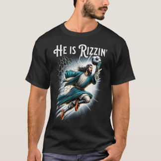 Camiseta Rizzen Divertido Deporte Rizz Él Está Rizzin Jesús