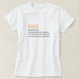 Camiseta Rizzler en definición de diccionario divertida
