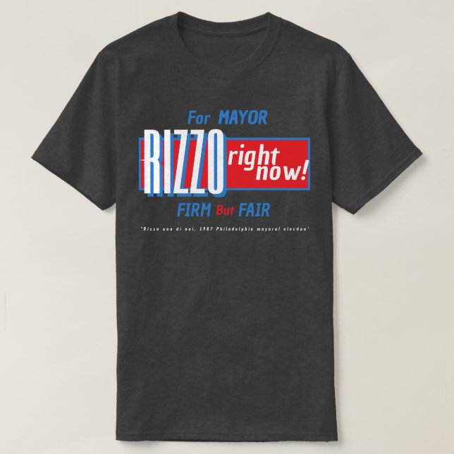 CAMISETA RIZZO UNO DE NOSOTROS (Diseño del anverso)