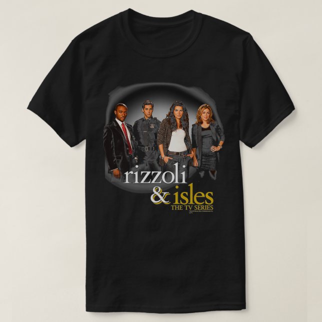 Camiseta Rizzoli e Isles Cast Premium (Diseño del anverso)