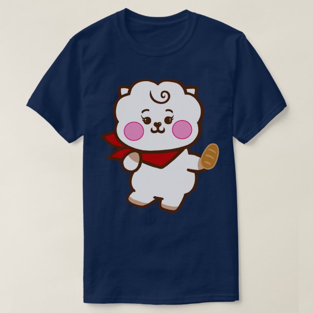Camiseta RJ para bebé BT21 (Diseño del anverso)