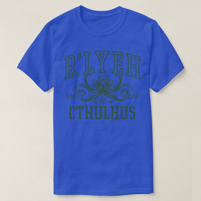Camiseta RLyeh Cthulhus (Diseño del anverso)