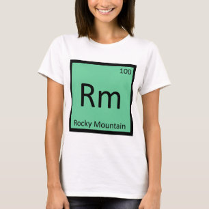 Camiseta Rm - Química del Caballo de Paso de Montaña Rocosa