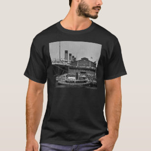 Camiseta RMS olímpico en la diapositiva de cristal 1911 de