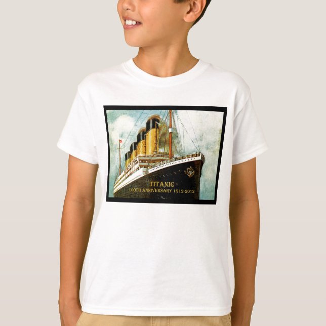 Camiseta RMS Titanic 100 Aniversario de T (Anverso)
