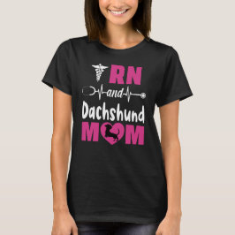 Camiseta RN y Dachshund Mom